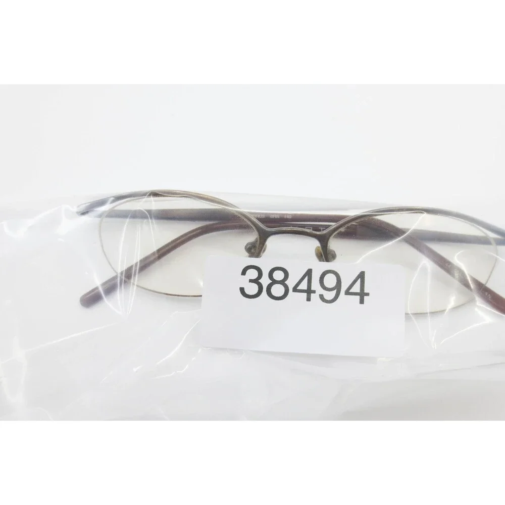 Kata Cirrus BRN Brown Semi Rimless Eyeglasses Frames Cat Eye 140mm CIRRUS BRN